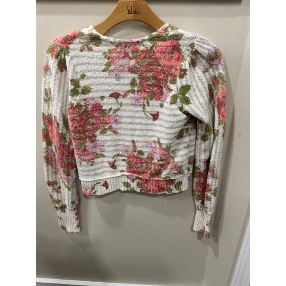 Free People Floral Sweater - Picture 2 of 2